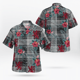 Clan Glen Tartan Scottish Lion Hawaiian Shirt MY13 Glen Tartan Tartan Hawaii Shirt