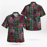 Clan Crosbie Tartan Scottish Lion Hawaiian Shirt WD51 Crosbie Tartan Tartan Hawaii Shirt