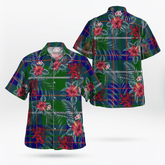 Clan MacIntyre Hunting Modern Tartan Scottish Lion Hawaiian Shirt KG90 MacIntyre Hunting Modern Tartan Tartan Hawaii Shirt