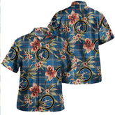 Clan Thorburn (Thurburn) Modern Tartan Crest Badge Aloha Hawaiian Shirt Tropical Old Style IJ55 Thorburn (Thurburn) Modern Tartan Tartan Today