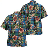 Clan MacWilliam (Williamson) Modern Tartan Crest Badge Aloha Hawaiian Shirt Tropical Old Style OM53 MacWilliam (Williamson) Modern Tartan Tartan Today