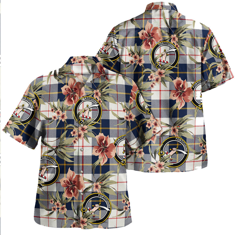 Clan MacRae of Conchra Modern Tartan Crest Badge Aloha Hawaiian Shirt Tropical Old Style JT47 MacRae of Conchra Modern Tartan Tartan Today