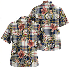 Clan MacRae of Conchra Modern Tartan Crest Badge Aloha Hawaiian Shirt Tropical Old Style JT47 MacRae of Conchra Modern Tartan Tartan Today
