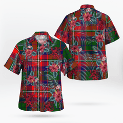 Clan Wauchope Tartan Scottish Lion Hawaiian Shirt SB64 Wauchope Tartan Tartan Hawaii Shirt