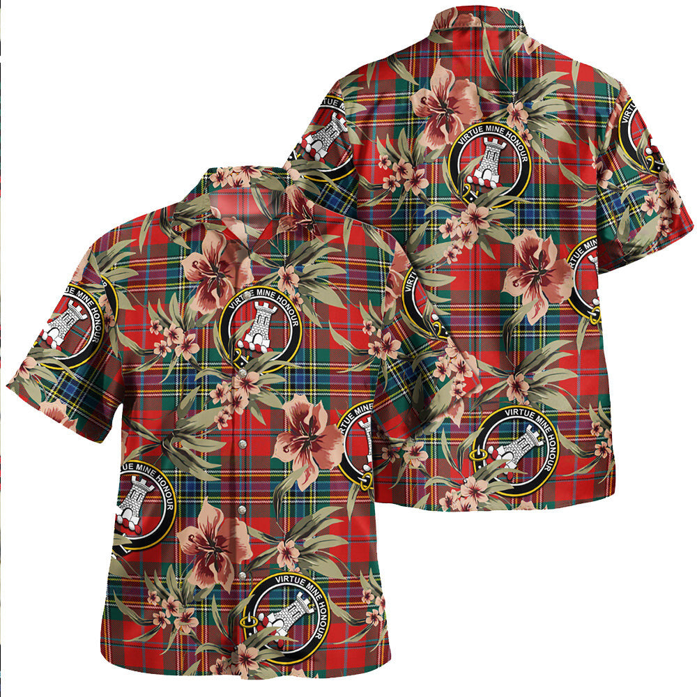 Clan MacLean of Duart Modern Tartan Crest Badge Aloha Hawaiian Shirt Tropical Old Style XS84 MacLean of Duart Modern Tartan Tartan Today