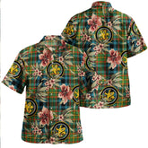 Clan MacLeish Ancient Tartan Crest Badge Aloha Hawaiian Shirt Tropical Old Style VR88 MacLeish Ancient Tartan Tartan Today