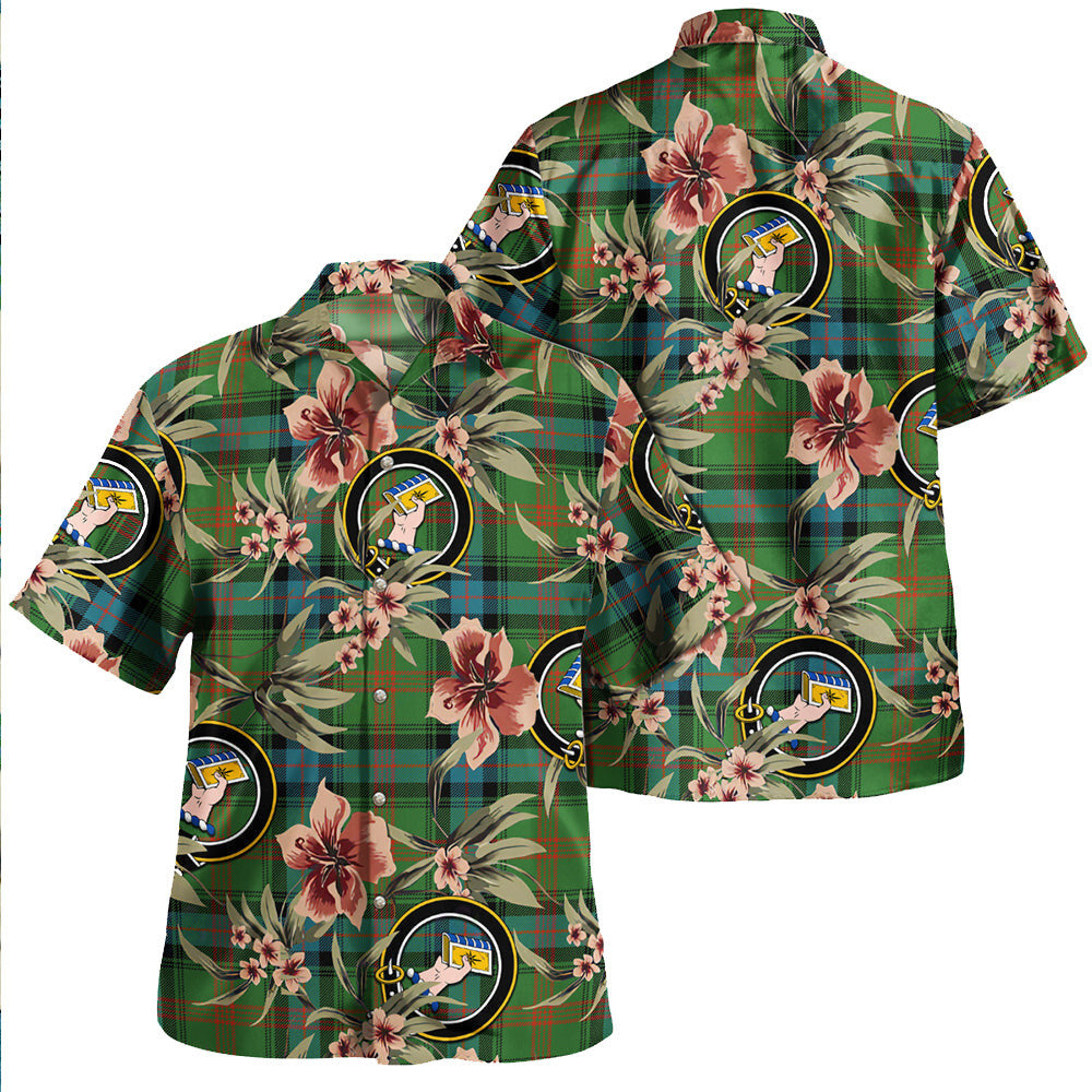 Clan Park Ancient Tartan Crest Badge Aloha Hawaiian Shirt Tropical Old Style TB97 Park Ancient Tartan Tartan Today