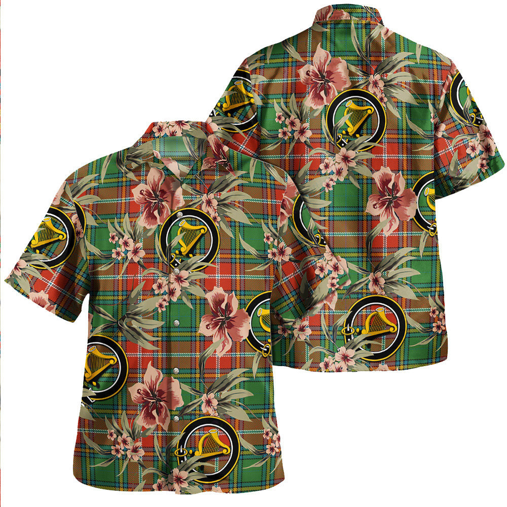 Clan MacWhirter Ancient Tartan Crest Badge Aloha Hawaiian Shirt Tropical Old Style PR97 MacWhirter Ancient Tartan Tartan Today