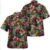Clan Martin Modern Tartan Crest Badge Aloha Hawaiian Shirt Tropical Old Style LL85 Martin Modern Tartan Tartan Today