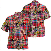 Clan Udny Tartan Crest Badge Aloha Hawaiian Shirt Tropical Old Style SI65 Udny Tartan Tartan Today
