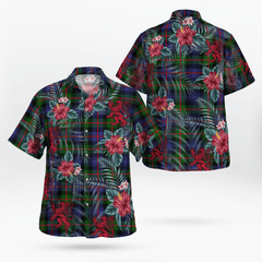 Clan Spalding Murray of Atholl Modern Tartan Scottish Lion Hawaiian Shirt GA69 Spalding Murray of Atholl Modern Tartan Tartan Hawaii Shirt