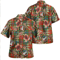 Clan MacLean of Duart Ancient Tartan Crest Badge Aloha Hawaiian Shirt Tropical Old Style OT61 MacLean of Duart Ancient Tartan Tartan Today