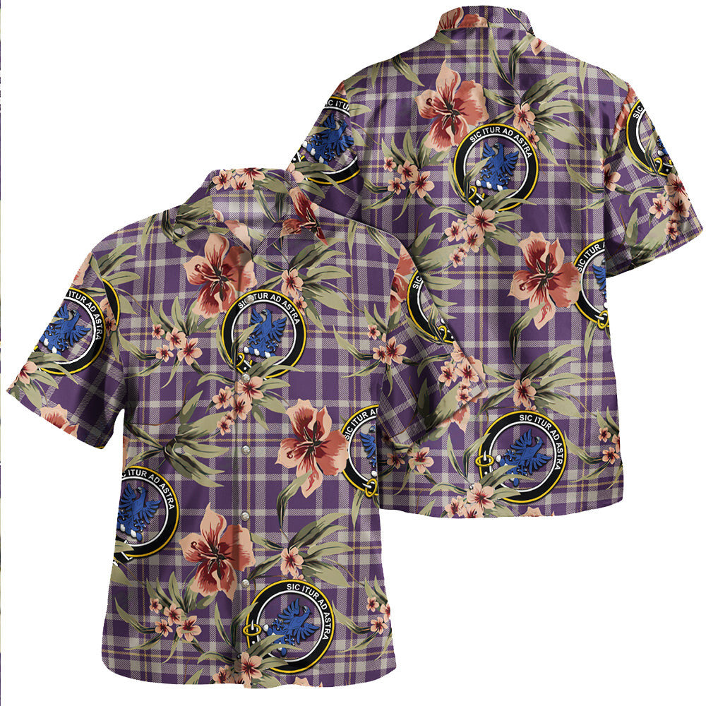Clan Ochterlony (Auchterlony) Weathered Tartan Crest Badge Aloha Hawaiian Shirt Tropical Old Style UU92 Ochterlony (Auchterlony) Weathered Tartan Tartan Today