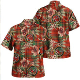 Clan MacLintock Ancient Tartan Crest Badge Aloha Hawaiian Shirt Tropical Old Style IX71 MacLintock Ancient Tartan Tartan Today