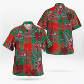 Clan MacCorquodale Tartan Scottish Lion Hawaiian Shirt JU47 MacCorquodale Tartan Tartan Hawaii Shirt