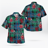 Clan Rose Hunting Ancient Tartan Scottish Lion Hawaiian Shirt VV36 Rose Hunting Ancient Tartan Tartan Hawaii Shirt