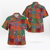 Clan Ross Ancient Tartan Scottish Lion Hawaiian Shirt DL28 Ross Ancient Tartan Tartan Hawaii Shirt