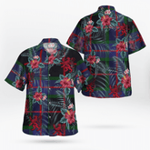Clan Nairn Tartan Scottish Lion Hawaiian Shirt QI11 Nairn Tartan Tartan Hawaii Shirt