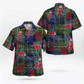 Clan MacLaren Modern Tartan Scottish Lion Hawaiian Shirt DA21 MacLaren Modern Tartan Tartan Hawaii Shirt