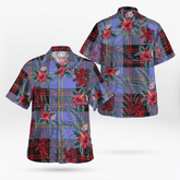 Clan Clan Rutherford Tartan Scottish Lion Hawaiian Shirt VZ66 Rutherford Tartan Tartan Hawaii Shirt