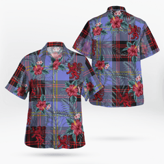 Clan Clan Rutherford Tartan Scottish Lion Hawaiian Shirt VZ66 Rutherford Tartan Tartan Hawaii Shirt