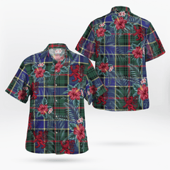 Clan Ogilvie Hunting Modern Tartan Scottish Lion Hawaiian Shirt TX57 Ogilvie Hunting Modern Tartan Tartan Hawaii Shirt