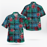Clan Galbraith Ancient Tartan Scottish Lion Hawaiian Shirt CO86 Galbraith Ancient Tartan Tartan Hawaii Shirt