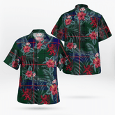 Clan Davidson Modern Tartan Scottish Lion Hawaiian Shirt YO44 Davidson Modern Tartan Tartan Hawaii Shirt
