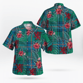 Clan Shaw Ancient Tartan Scottish Lion Hawaiian Shirt JW33 Shaw Ancient Tartan Tartan Hawaii Shirt