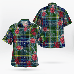 Clan MacKellar Tartan Scottish Lion Hawaiian Shirt XY25 MacKellar Tartan Tartan Hawaii Shirt