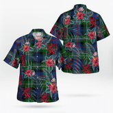 Clan MacKenzie Modern Tartan Scottish Lion Hawaiian Shirt BE25 MacKenzie Modern Tartan Tartan Hawaii Shirt