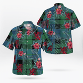 Clan MacKay Ancient Tartan Scottish Lion Hawaiian Shirt MH67 MacKay Ancient Tartan Tartan Hawaii Shirt