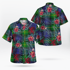 Clan Gordon Modern Tartan Scottish Lion Hawaiian Shirt RF90 Gordon Modern Tartan Tartan Hawaii Shirt