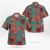 Clan MacKintosh Ancient Tartan Scottish Lion Hawaiian Shirt JD76 MacKintosh Ancient Tartan Tartan Hawaii Shirt