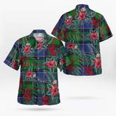 Clan Paterson Tartan Scottish Lion Hawaiian Shirt XZ25 Paterson Tartan Tartan Hawaii Shirt