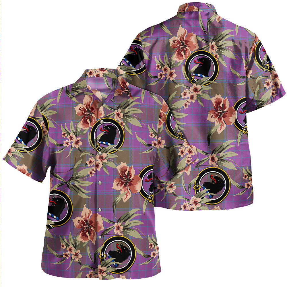 Clan Phillips Ancient Tartan Crest Badge Aloha Hawaiian Shirt Tropical Old Style ZM20 Phillips Ancient Tartan Tartan Today