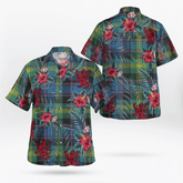 Clan Watson Ancient Tartan Scottish Lion Hawaiian Shirt DI65 Watson Ancient Tartan Tartan Hawaii Shirt
