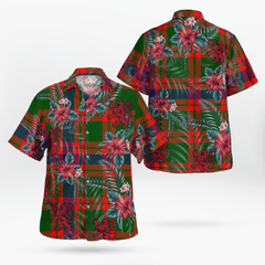 Clan Skene Modern Tartan Scottish Lion Hawaiian Shirt TS48 Skene Modern Tartan Tartan Hawaii Shirt