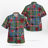 Clan Stirling (of Keir) Tartan Scottish Lion Hawaiian Shirt EU31 Stirling (of Keir) Tartan Tartan Hawaii Shirt