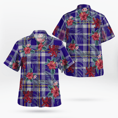 Clan Ochterlony Tartan Scottish Lion Hawaiian Shirt QT94 Ochterlony Tartan Tartan Hawaii Shirt