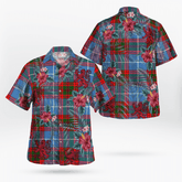 Clan Newton (Edingburg) Tartan Scottish Lion Hawaiian Shirt CT69 Newton (Edingburg) Tartan Tartan Hawaii Shirt