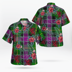 Clan Selkirk Tartan Scottish Lion Hawaiian Shirt RZ50 Selkirk Tartan Tartan Hawaii Shirt