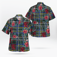 Clan Scott Green Modern Tartan Scottish Lion Hawaiian Shirt PM11 Scott Green Modern Tartan Tartan Hawaii Shirt