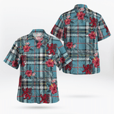 Clan Thomson Tartan Scottish Lion Hawaiian Shirt FF89 Thomson Tartan Tartan Hawaii Shirt