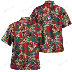 Geddes Modern Tartan Clan Crest Badge Aloha Hawaiian Shirt Tropical Old Style DF29 Geddes Modern Tartan Tartan Today