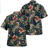 Gammell Modern Tartan Clan Crest Badge Aloha Hawaiian Shirt Tropical Old Style FJ78 Gammell Modern Tartan Tartan Today