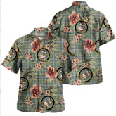 Clan Toshach Weathered Tartan Crest Badge Aloha Hawaiian Shirt Tropical Old Style OL30 Toshach Weathered Tartan Tartan Today