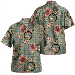 Clan Toshach Weathered Tartan Crest Badge Aloha Hawaiian Shirt Tropical Old Style OL30 Toshach Weathered Tartan Tartan Today
