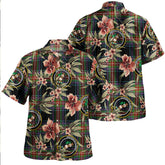 Clan Watt (Wate) Ancient Tartan Crest Badge Aloha Hawaiian Shirt Tropical Old Style LG20 Watt (Wate) Ancient Tartan Tartan Today