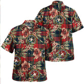 Clan Murray of Atholl Red Dress (Murray of Atholl Red Dress) Modern Tartan Crest Badge Aloha Hawaiian Shirt Tropical Old Style LK82 Murray of Atholl Red Dress (Murray of Atholl Red Dress) Modern Tartan Tartan Today
